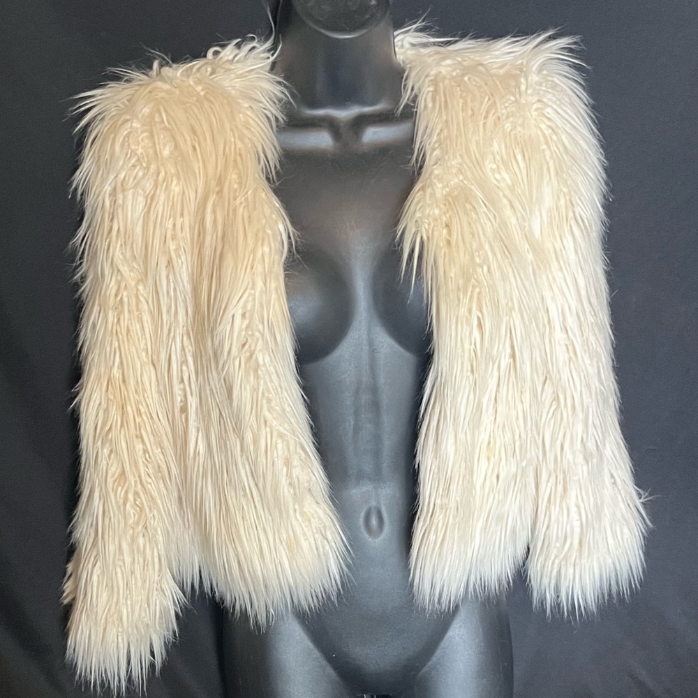 Mother faux fur jacket